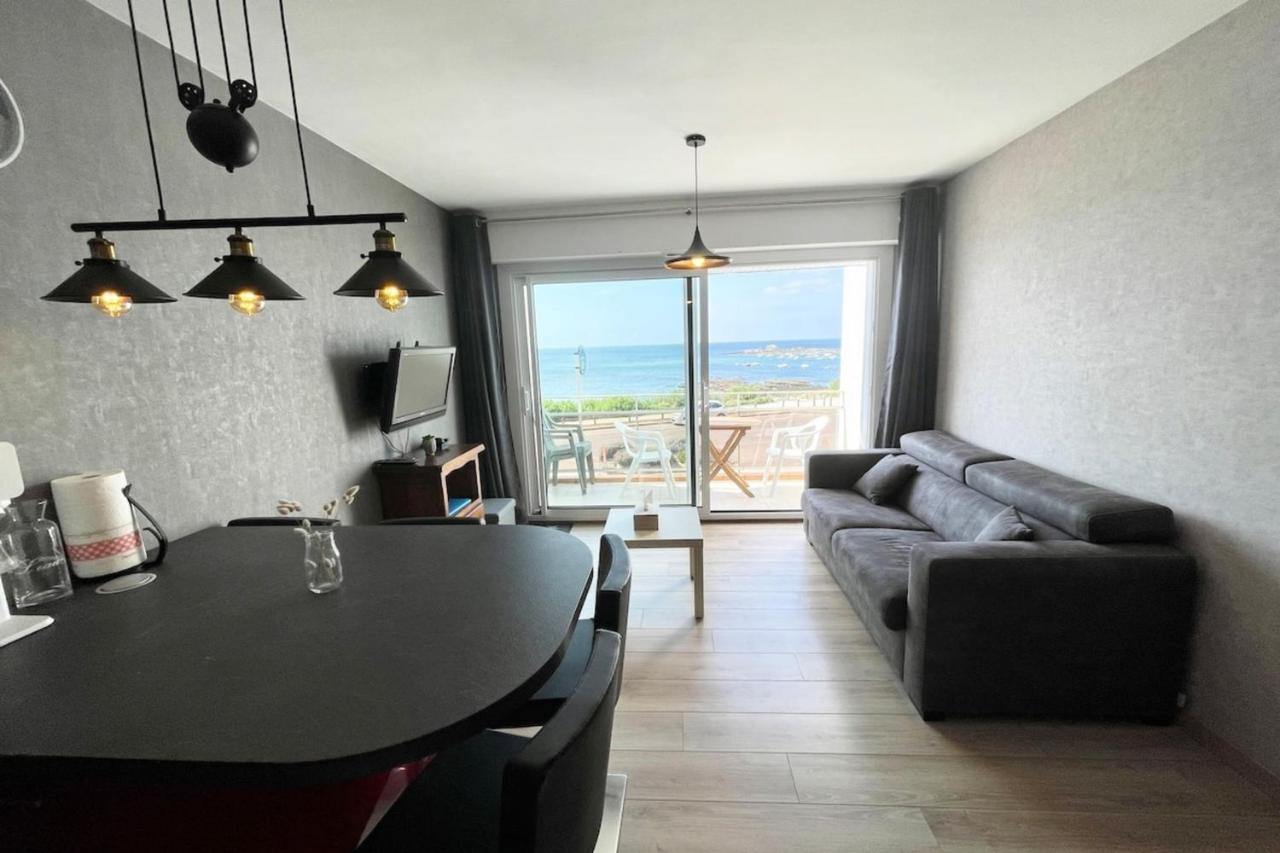 Bel Appartement Neuf Hyper Cosy Vue Mer 180 Ploemeur Esterno foto
