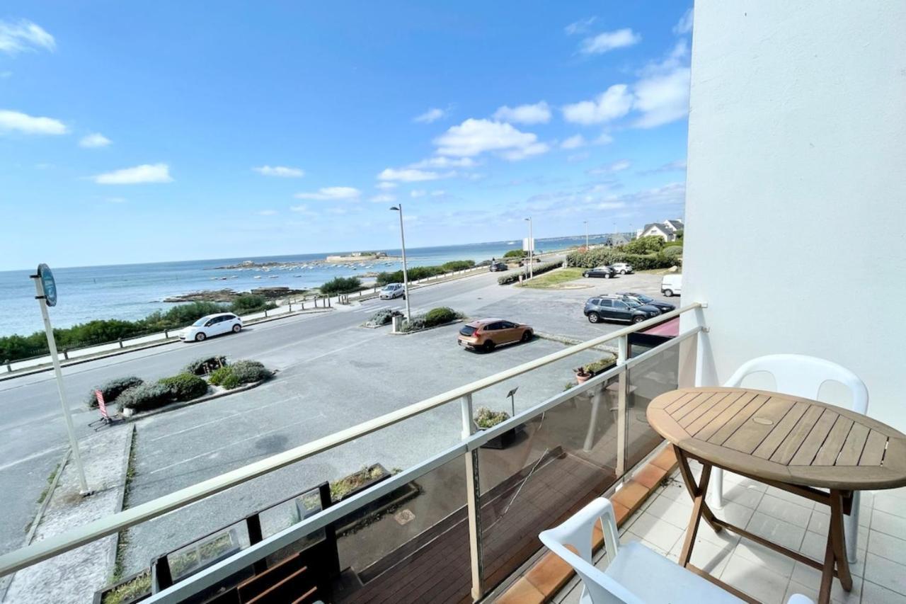 Bel Appartement Neuf Hyper Cosy Vue Mer 180 Ploemeur Esterno foto