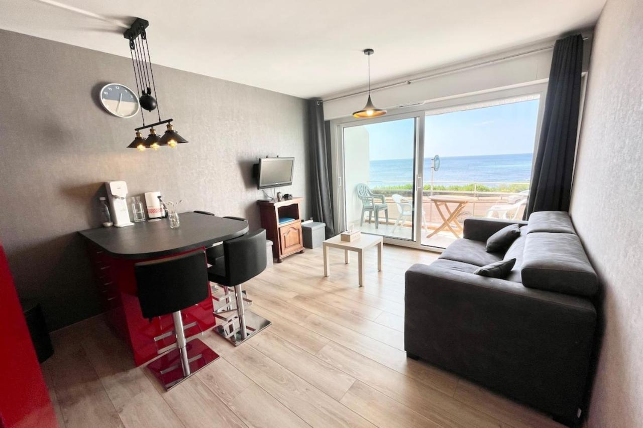 Bel Appartement Neuf Hyper Cosy Vue Mer 180 Ploemeur Esterno foto